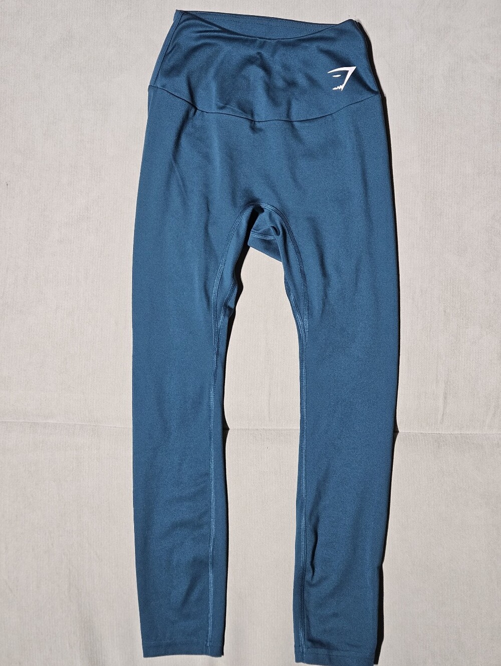 Gymshark Teal Leggings Kids XS — Girls Fit